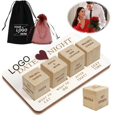 Romantic Date Night Dice Game for Couples Valentine's Day Gift