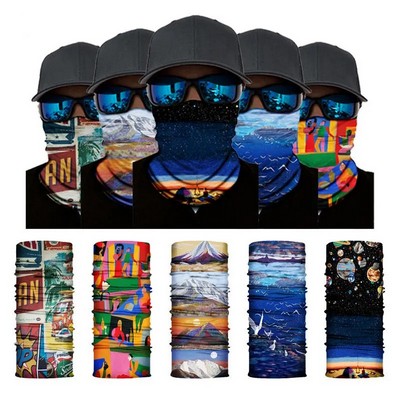 Neck Gaiter Head Wrap Headwear Face Mask Headband