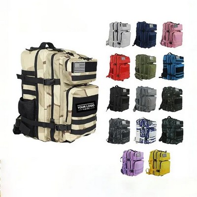 45L Large Capacity Outdoor Tactical Backpack