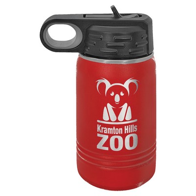 Polar Camel 12 oz. Red Water Bottle