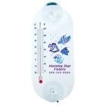 Large Acrylic Oval Temperature Gauge