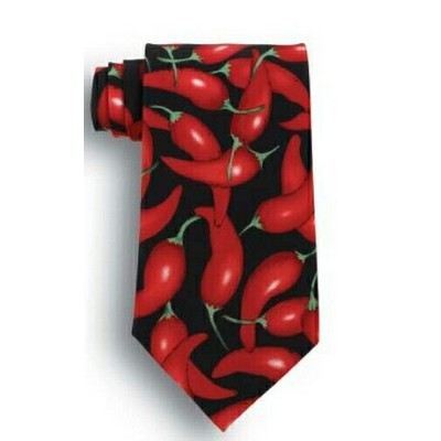 Grande Chili Pepper Novelty Tie