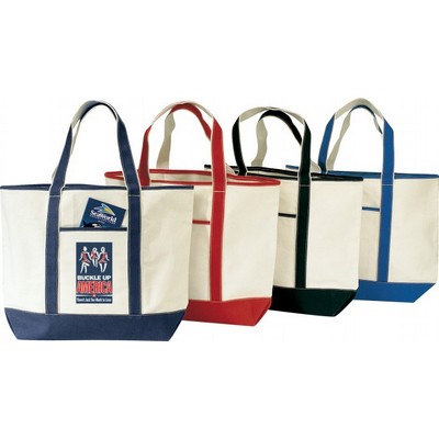 15 Oz. Cotton Deluxe Canvas Tote Bag