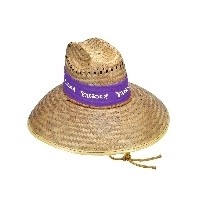 Wide Brim Straw Hat (5" Brim)