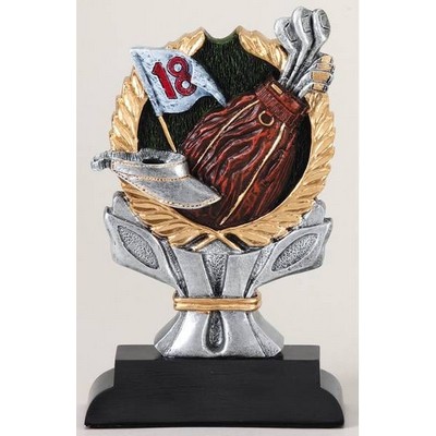 Ric Resin Impact Series Golf Trophy