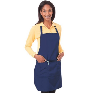 Unisex Solid Bib Apron