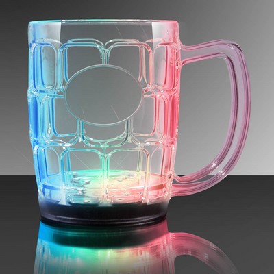 16 Oz. Light Up Promotional Beer Mug - BLANK