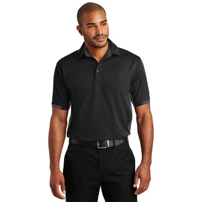 Port Authority® Dry Zone® Colorblock Ottoman Polo Shirt