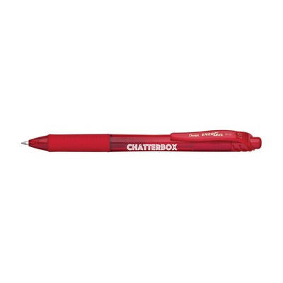 Pentel Energel-X® Translucent Barrel Retractable Gel Ink Pen - Red