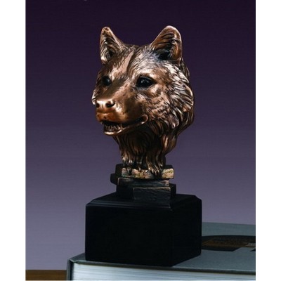 8" Wolf Resin Award