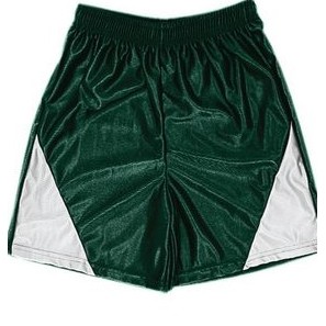 Youth Athletic Cool Mesh Cloth Short w/ 7" Inseam & Contrast Front Side Panel