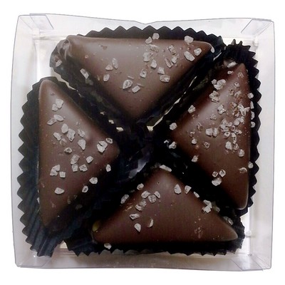 4 Piece Milk Chocolate Sea Salt Caramels