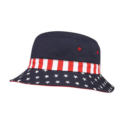 USA Flag Bucket Hat