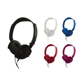 Twister Stereo Headphones w/Built In Mic