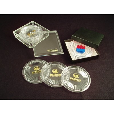 Acrylic Box with Four Criterion Coasters