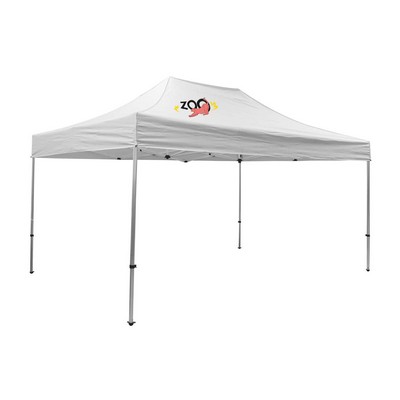 15' Premium Tent Kit (Imprinted, 1 Location)