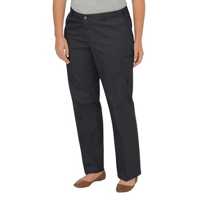 Dickies Women's FLEX Premium Cargo Pant - Plus Sizes - RELAXED FIT / STRAIGHT LEG