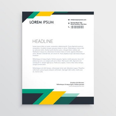 Full Color Printed Letterheads