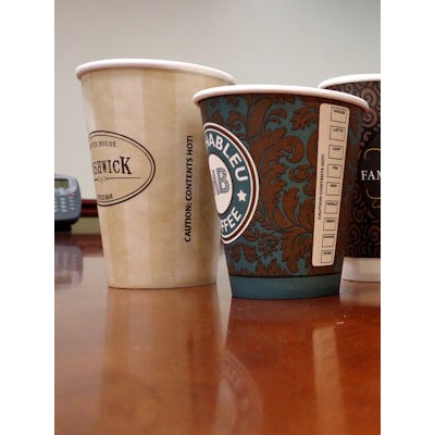 White Paper HOT Cups 12 Ounce