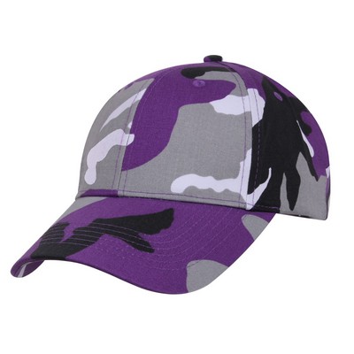 Ultra Violet Purple Camo Low Profile Cap