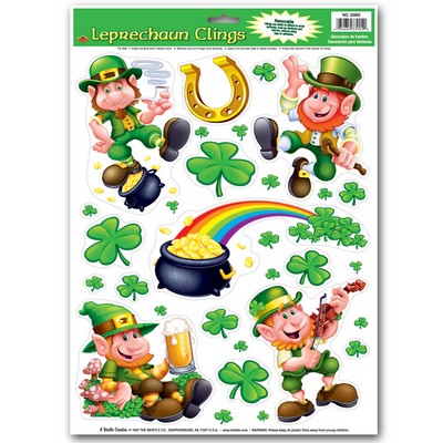 Leprechaun/ Shamrock Clings