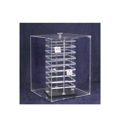 Rotating Acrylic Earring Display Stand