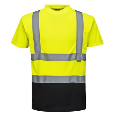 Two Tone Short Sleeve T Shirt, Class 2