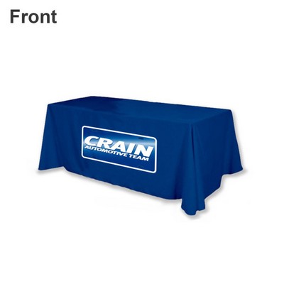 6 Ft Open-Back Rectangular Table Throw