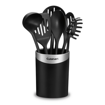 Cuisinart Crock with Curve Handle Tools (Set of 7)