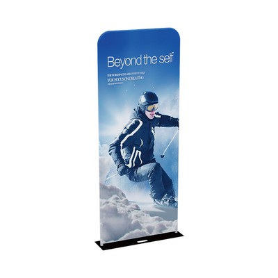 3Ft Steel Plate Banner Stand Graphic Kit