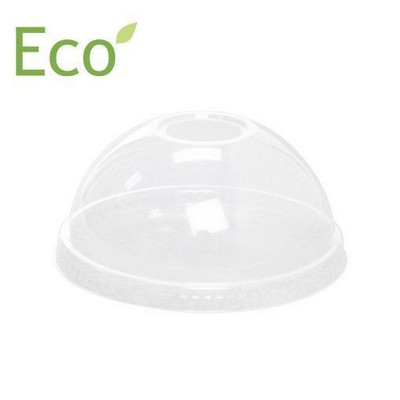 12-24 Oz. Dome Lid for Eco-Friendly PLA Plastic Cold Cup