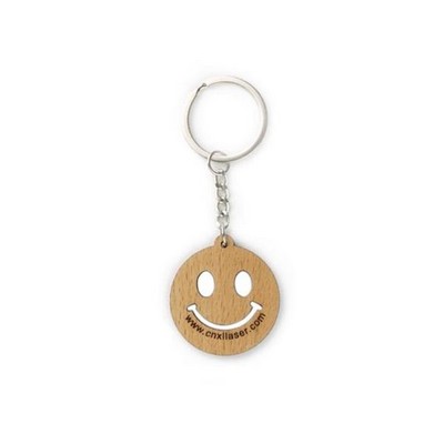 Beech Wood Keychain