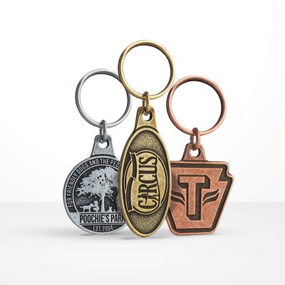 Die Struck Custom Econo 2D Key Chain