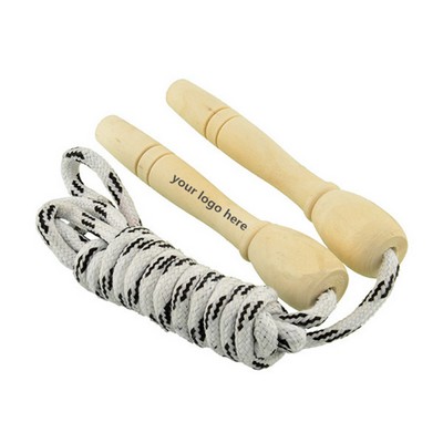 Wood Handle Jump Rope