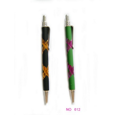 Ribbon Bow Spray Barrel Ballpoint Pen