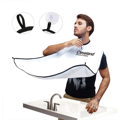 Beard Apron Hair Clippings Catcher Grooming Bib