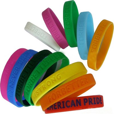 Silicone wristbands