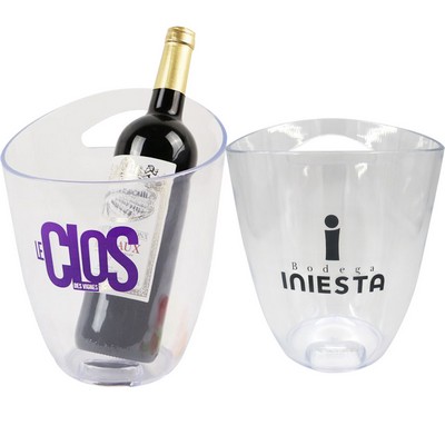 Custom Single Handle Plastic Ice Bucket/3.3L