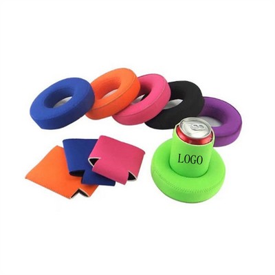 Neoprene Floating Drink Holder w/Can Sleeves