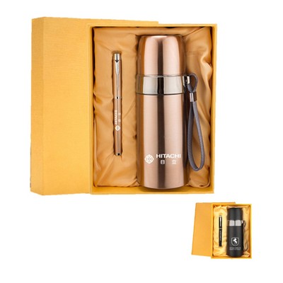 Business Gift Set Tumbler And Pen-OCEAN