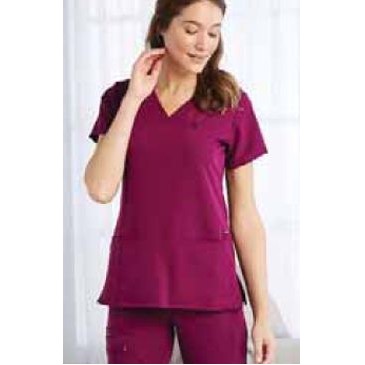 Jockey® True Fit Crossover V-Neck Scrub Shirt