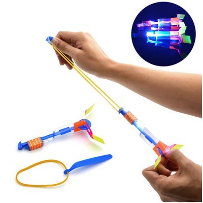 Led Slingshot Helicopter Toy