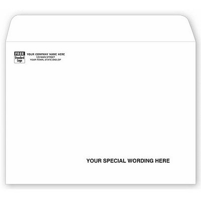 White Mailing Envelope (Open Top)