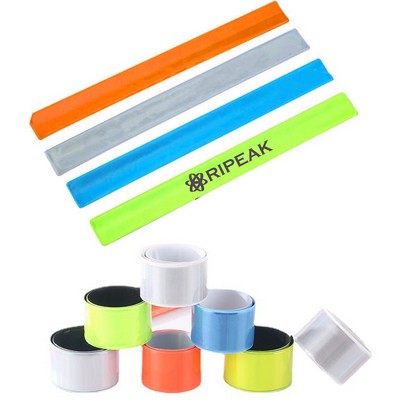 High Visibility PVC Slap Safety Bands For Running Jogging