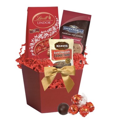 Lindt Truffles, Cocoa & Cookie Basket