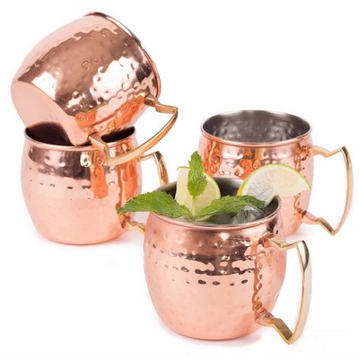 18 Oz. Copper Plated Moscow Mule Cup