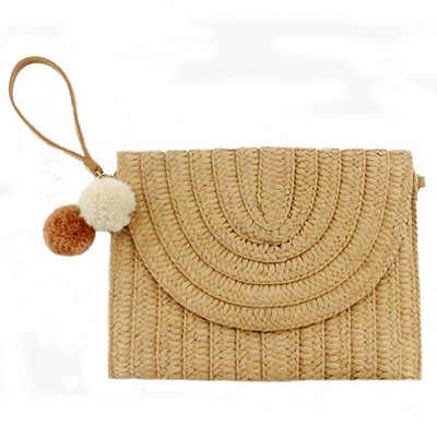 Straw Shoulder Bag