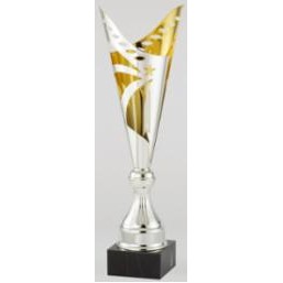 18" Assembled Silver/Gold Cup Award