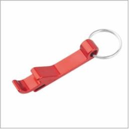 Red Bottle Opener Key Chain