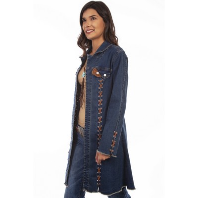 Honey Creek Long Denim Jacket